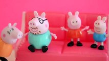 Pig George e Familia Peppa Pig e macaquinho Completo em Portugues Disneytoptoys PARTE 1