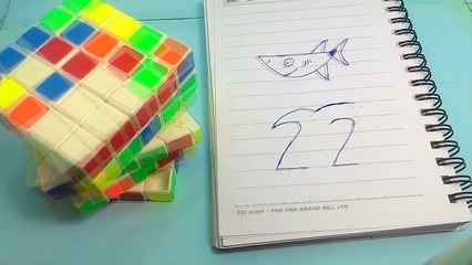 How to turn number 2 2 into a Cartoon for kids - Drawing doodle art on paper