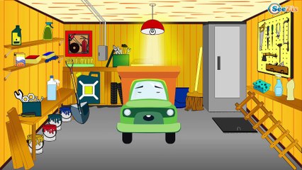 Bad Trucks steals Giant Tractor to crying car Full Episode Nursery Rhymes for Children