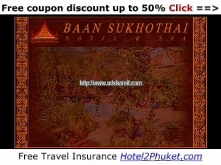 Baan Sukhothai Hotel Phuket