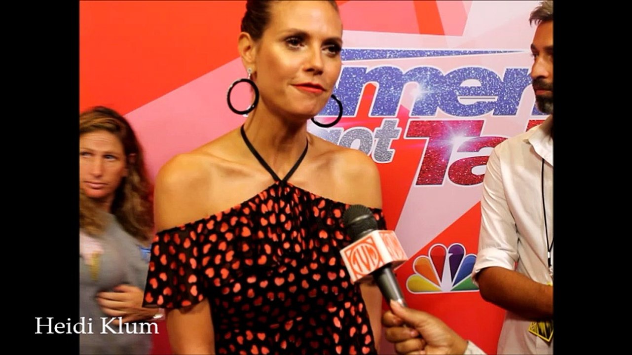 Heidi Klum Americna's Got Talent 12 LIve Shows Week 3
