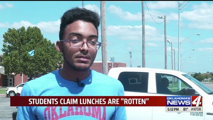 High School Students Say Cafeteria Food Was Spoiled