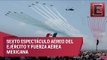 Rompe récord espectáculo aéreo del Ejército y Fuerza Aérea Mexicana