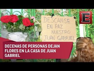 Juarenses lloran por la muerte de Juan Gabriel