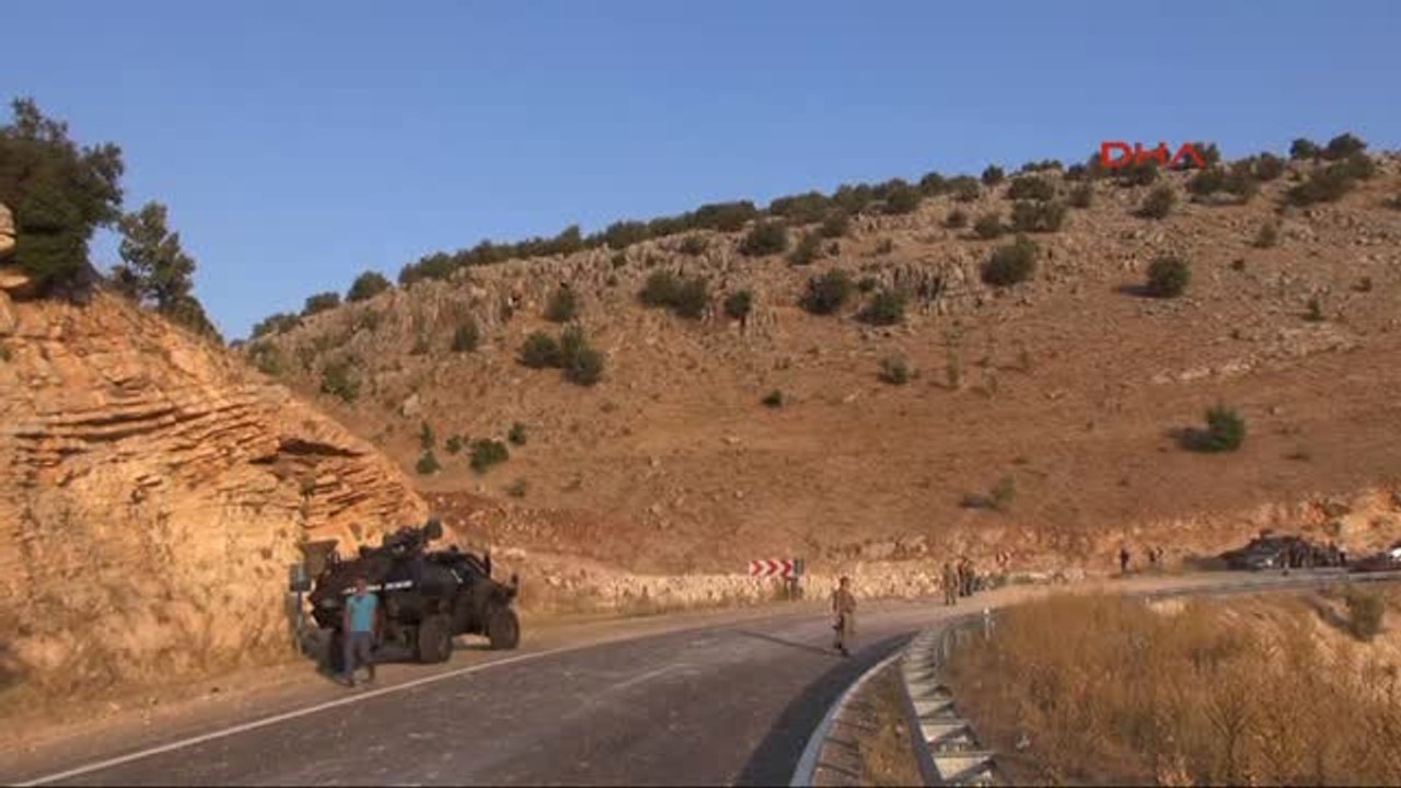 Adıyaman'da Askeri Aracın Geçişi Sırasında Patlama Ek