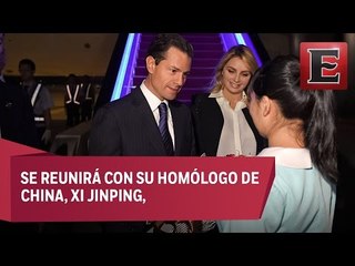 Peña Nieto visita China para la Cumbre del G20