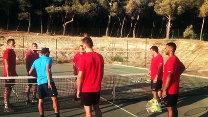 QUAND LE ISTRES PROVENCE HANDBALL SE MET AU TENNIS !!