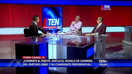 Modelo de la campaña del partido libre y su candidato presidencial