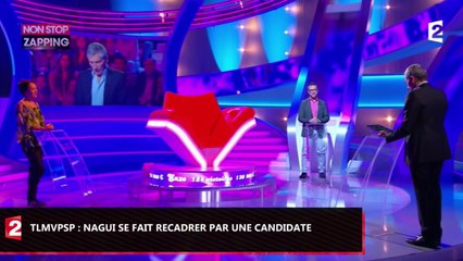 Nagui se fait sèchement recadrer par une candidate dans TLMVPSP (Vidéo)