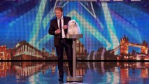 Marc Métral and his talking dog Wendy wow the judges _ Audition Week 1 _ Britain's Got Talent 2015