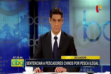 Ecuador: condenan a tripulación de barco chino por pesca ilegal