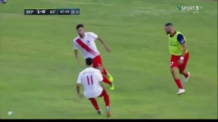 2-0 Το γκολ του Δημήτρη Σουλιώτη - Βέροια 2-0 Αιγινιακός - 30.08.2017