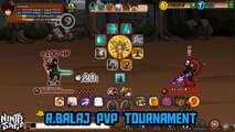 Ninja Saga - FINAL PVP: Saphire vs Spartacus [R.Balaj Tournament] new