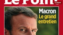 Etienne Gernelle commente la couverture du Point sur Emmanuel Macron