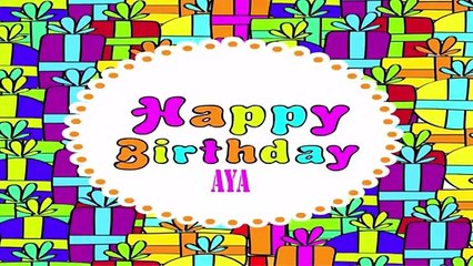 VIP Video Feast Happy Birthday For Special Person ( A*Y*A ) Two Song ( English & Arabic ) TheDMR