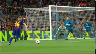 El Clasico - SuperCopa 2017-08-13 - Barcelona vs Real Madrid - Highlights