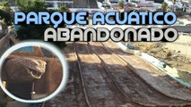 Exploro Solo Un PARQUE ACUATICO ABANDONADO - Exploracion Urbana LUGARES ABANDONADOS