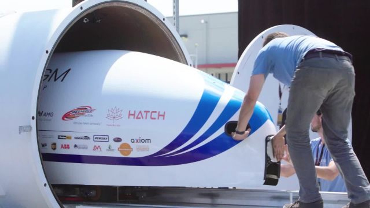 Inside SpaceX's Hyperloop Pod Building Competition