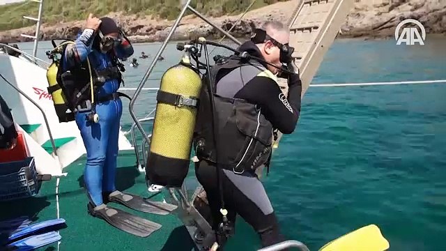 30 Ağustos Zafer Bayramı dolayısıyla 'zafer dalışı' gerçekleştirildi