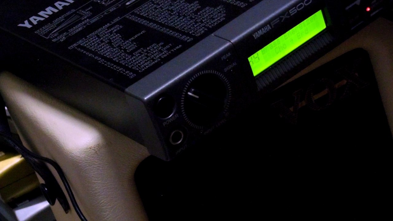 YAMAHA FX500 play