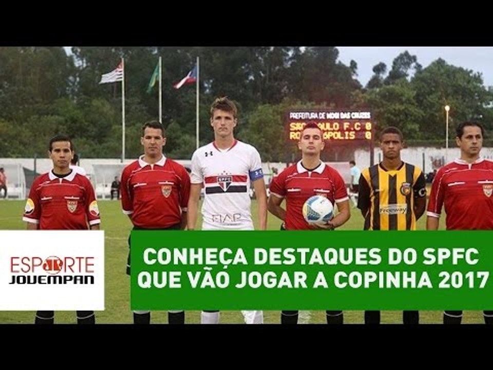 Conheça os destaques do São Paulo que vão jogar a Copinha