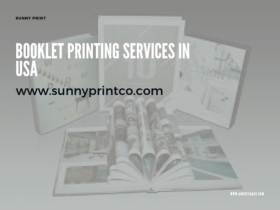 booklet printing services in usa