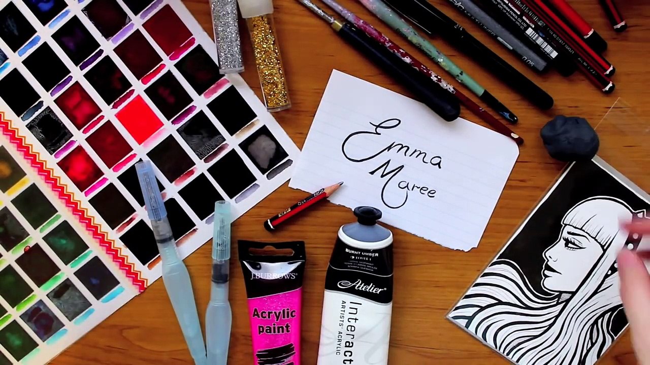 MAKE UP ART CHALLENGE __ Emma Maree