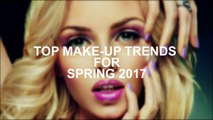 TOP 10 The Prettiest Makeup Looks and Trends for Spring 2017