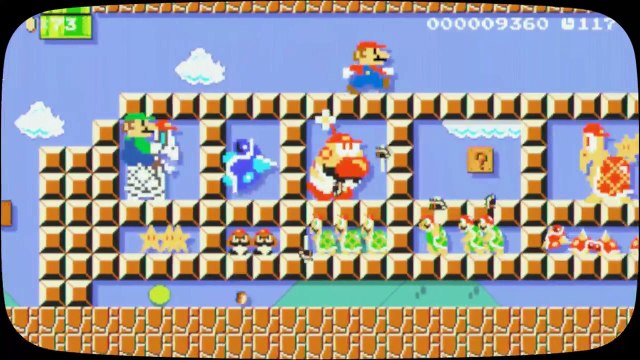 バグ祭りだ!!すごい数のバグを使ったコース【マリオメーカー実況】