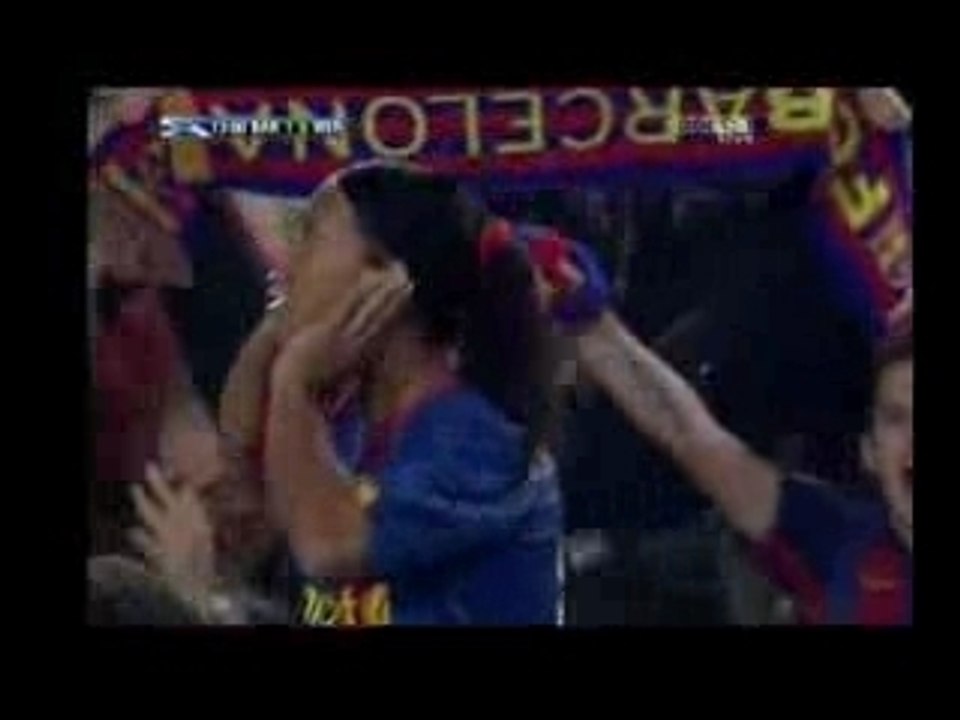 Barcelona- Werder Bremen Piękny gol Ronaldinho