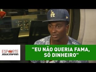 "Eu não queria fama, só dinheiro", diz 'gato' da Copinha