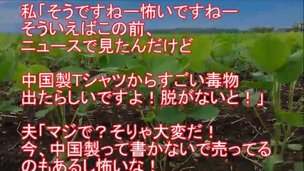 【スカッとする話】トメ『農家の人って怖いわ～、お米に農薬だなんて！人ゴロしねぇ！』空気ウト『嫁子さんの妹さんとこは知らないけど一理あるな』→私『トメさんのそのＴシャツもｗ』→