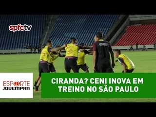 Download Video: Ciranda? Rogério Ceni inova em treino no São Paulo