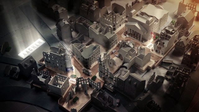 Call of Duty WWII : Aachen Multiplayer Map Flythrough