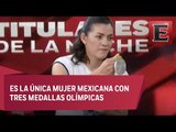 María del Rosario Espinoza orgullosa representante del Taekwondo