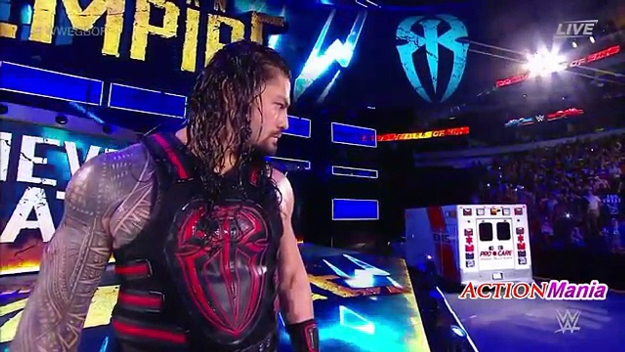 Braun Strowman almost killed by Roman Reigns at Ambulance Match Rivalry turns Re