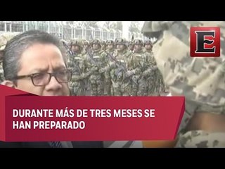 SEMAR alista elementos para desfile militar de independencia