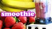 Un et un à un un à banane défi facile en bonne santé Comment faire faire Milk-shake recette fraise à Il Smoothies de smoothie