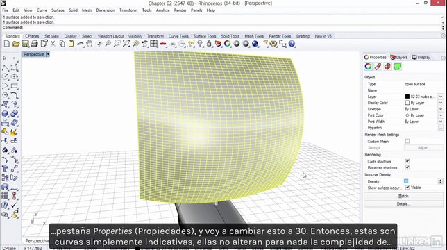 Superficies NURBS vs. Mallas