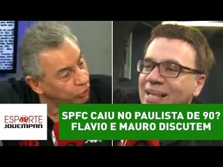 O São Paulo caiu no Paulista de 1990? Flavio e Mauro discutem