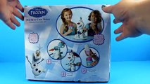 Disney Frozen Olaf Snow Cone Maker! Does it work? Toy Unboxing Review Disney Frozen Video