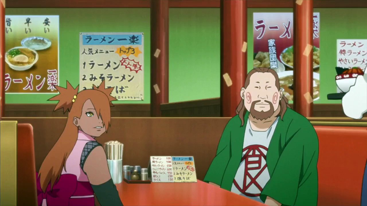 Choji and ChoCho ramen fight!! Hinata legandary Ramen Queen!!