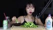 ASMR Celery 아삭아삭 샐러리 (ft. Ranch) crunchy vegetable eating sounds | MINEE EATS