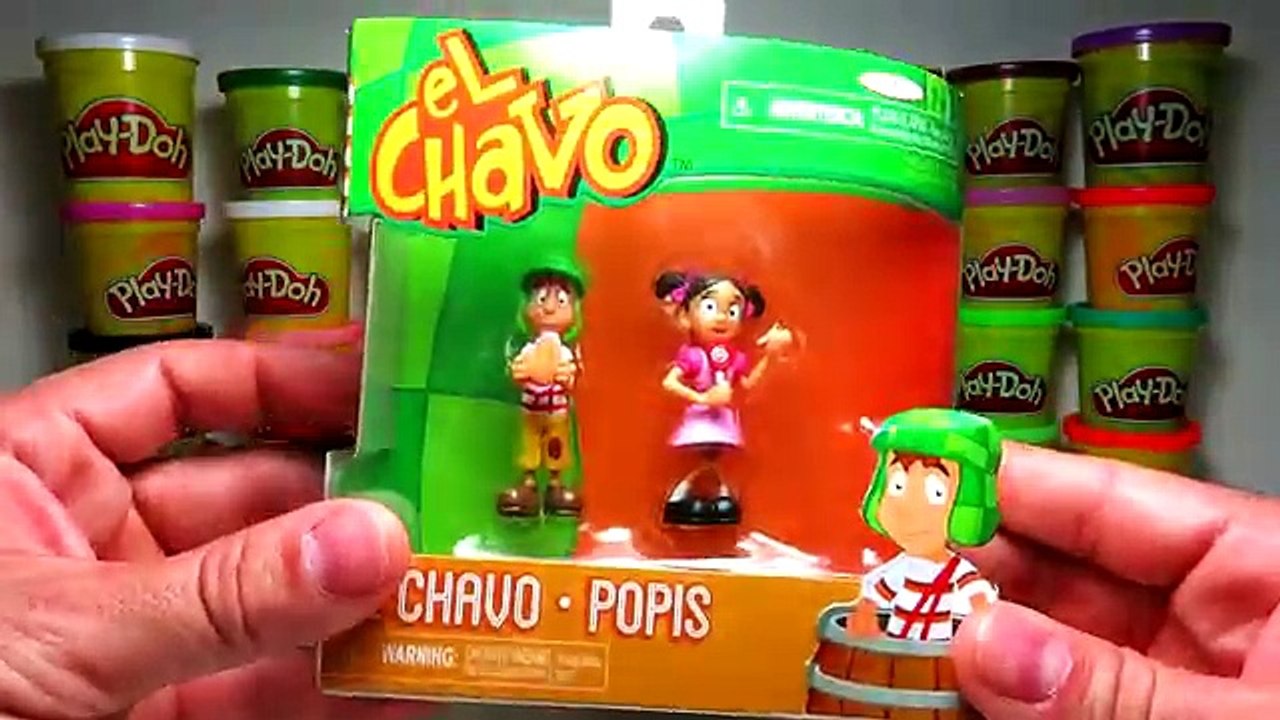 Huevo Sorpresa Gigante de El Chavo del Ocho de El Chavo Animado de Plastilina