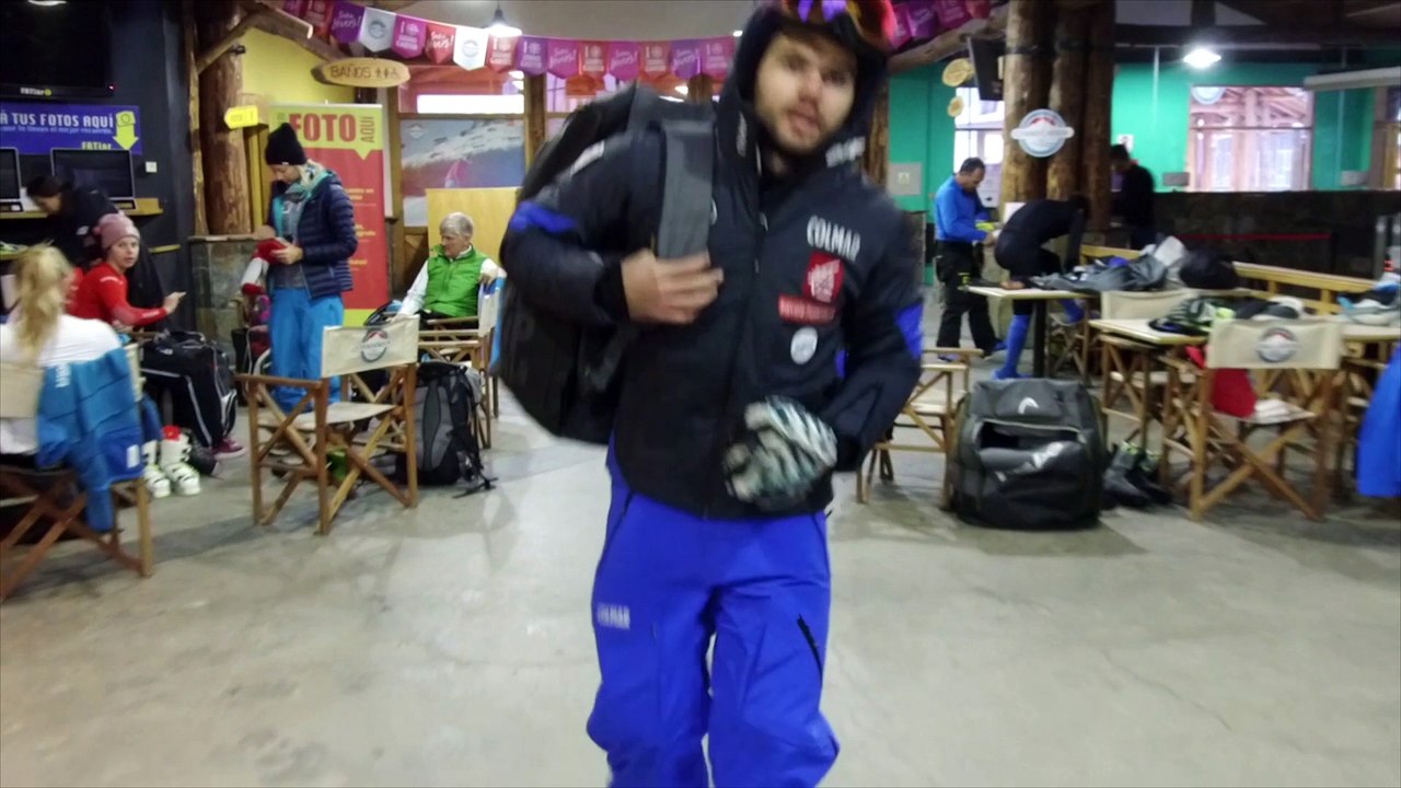 Dans les skis des géantistes à Ushuaïa