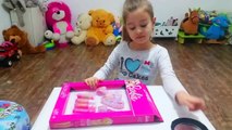 Enfants mignonne pour filles trousse maquillage Ensemble tutoriel vidéo plus jeune Barbie youtubes mak