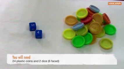 One Minute Math Game for practice of Counting and Addition