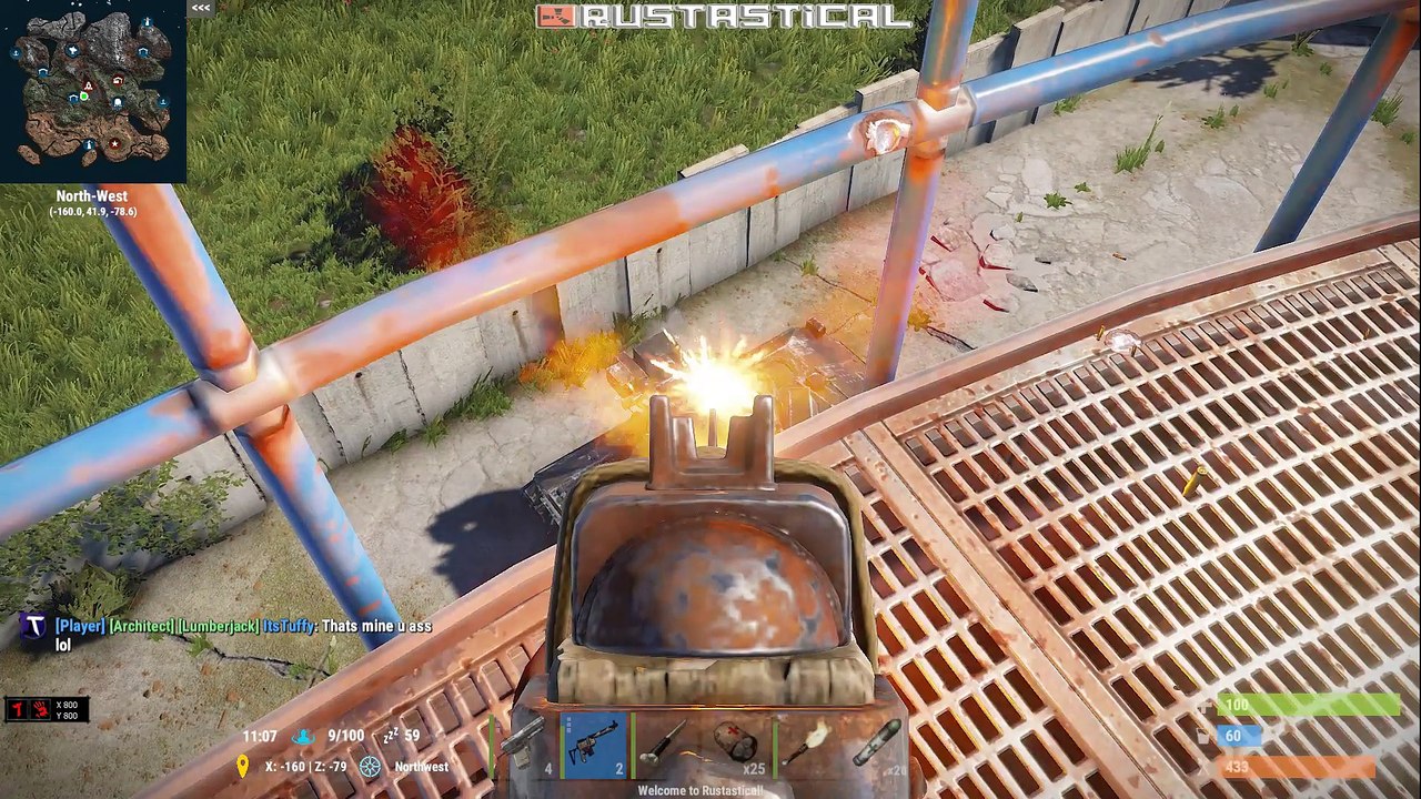 RUST [GAMEPLAY] ZUANDO A VIDA DO TANK
