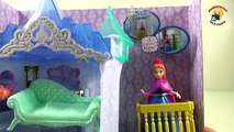 Et poupées gelé déballage et Anna Elsa poupée coeur froid déballer Anna Elsa