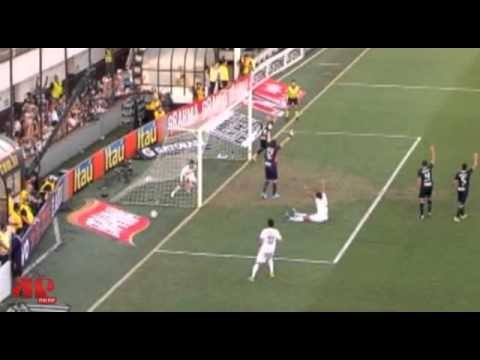 Veja os gols do clássico polêmico entre Santos e Corinthians